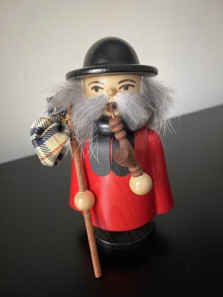 German Ore Mountain Wayfaring Journeyman Christmas Incense Smoker